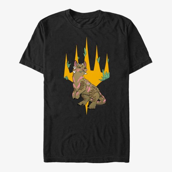 Queens Magic: The Gathering - Striped Creature Unisex T-Shirt Black