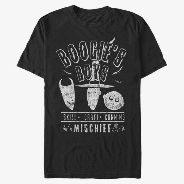Tričko Merch Disney Classics Nightmare Before Christmas - Boogies Boys Unisex T-Shirt Black XXL