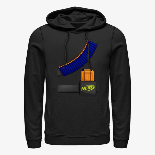 Mikina Merch Hasbro Vault Nerf - Faux Tactical Costume Unisex Hoodie Black XXXL
