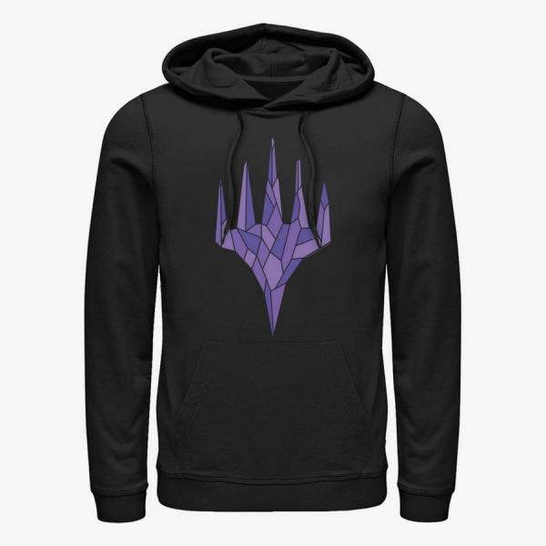 Queens Magic: The Gathering - Black Crystal Unisex Hoodie Black
