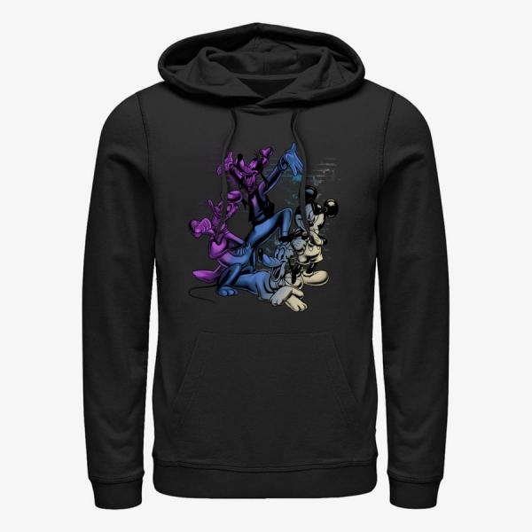 Mikina Merch Disney Classics Mickey Classic - Mickey And Friends Unisex Hoodie Black L
