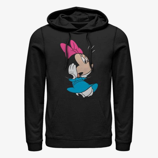 Mikina Merch Disney Classics Mickey Classic - MINNIE Unisex Hoodie Black XL