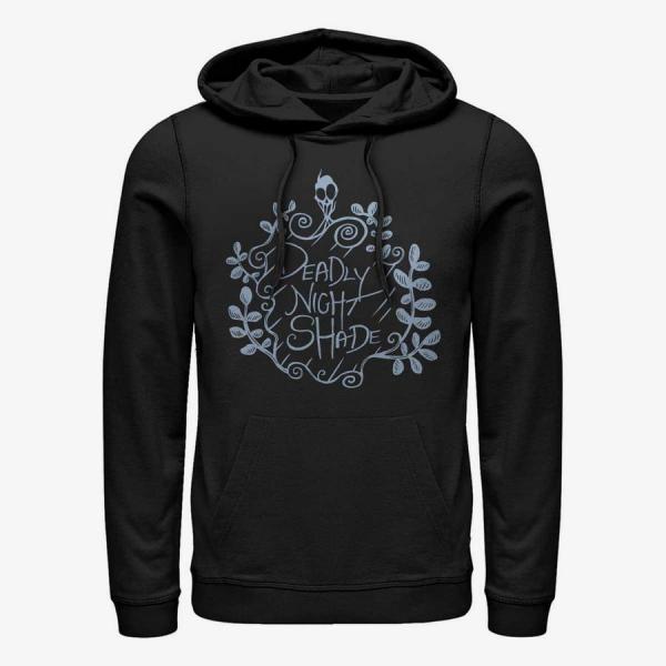 Mikina Merch Disney Classics Nightmare Before Christmas - Deadly Night Shade Unisex Hoodie Black S