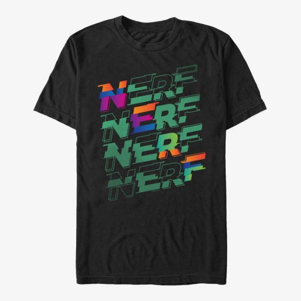 Tričko Merch Hasbro Vault Nerf - Nerf Stack Unisex T-Shirt Black S