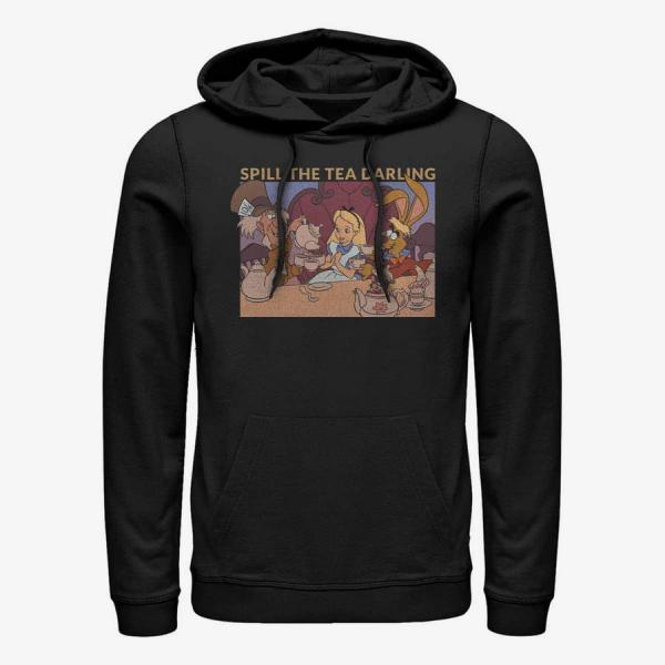 Queens Disney Classics Alice In Wonderland - Spill the Tea Unisex Hoodie Black