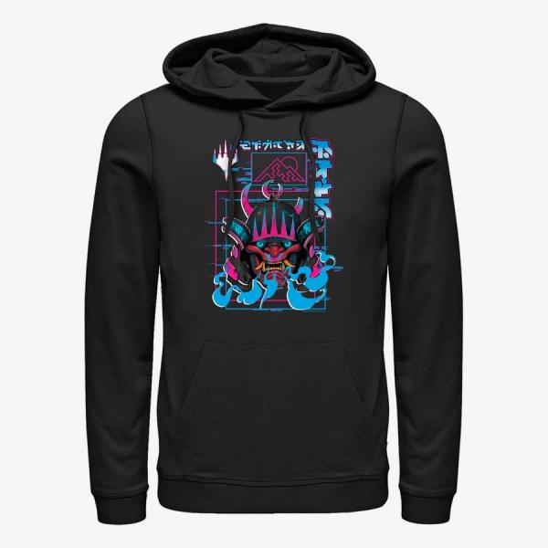 Mikina Merch Magic: The Gathering - Kamigawa Streetwear Unisex Hoodie Black M
