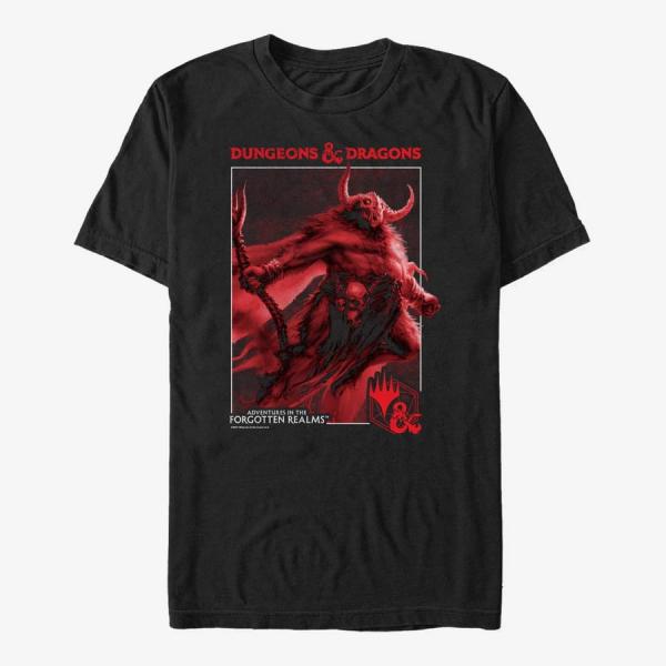 Tričko Merch Magic: The Gathering - DD Adventures Unisex T-Shirt Black L