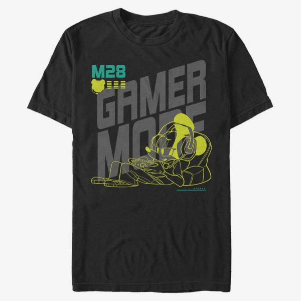 Tričko Merch Disney Classics Mickey Mouse - Gamer Time Unisex T-Shirt Black M