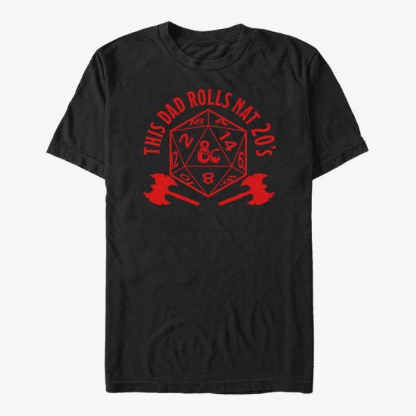 Queens Dungeons & Dragons - Nat 20s Unisex T-Shirt Black