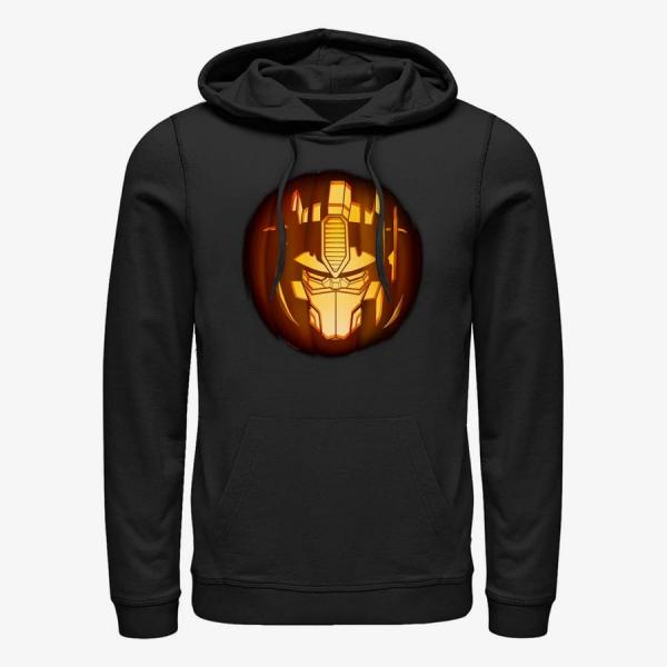 Queens Hasbro Vault Transformers - Optimus Prime Pumpkin Unisex Hoodie Black
