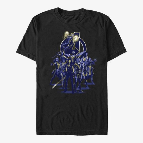 Queens Marvel Avengers: Endgame - Super Women Unisex T-Shirt Black