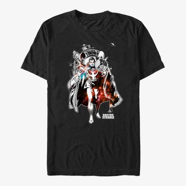 Queens Marvel Avengers Classic - Strange Time Unisex T-Shirt Black