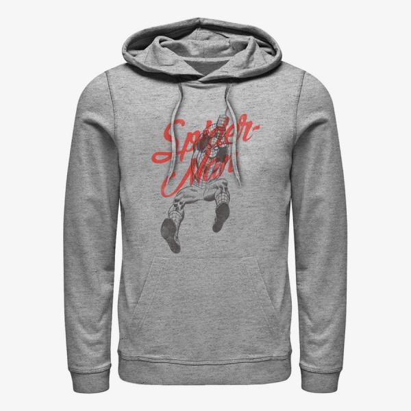 Queens Marvel Spider-Man Classic - Neighborhood Hero Unisex Hoodie Heather Grey