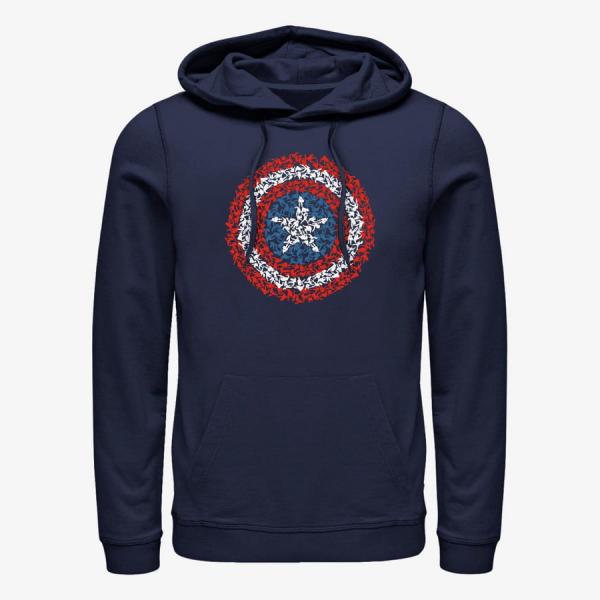 Queens Marvel Avengers Classic - Mini Caps Unisex Hoodie Navy Blue