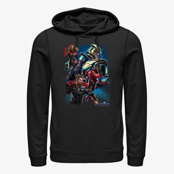 Mikina Merch Marvel Avengers: Endgame - Thanos Enemies Unisex Hoodie Black L