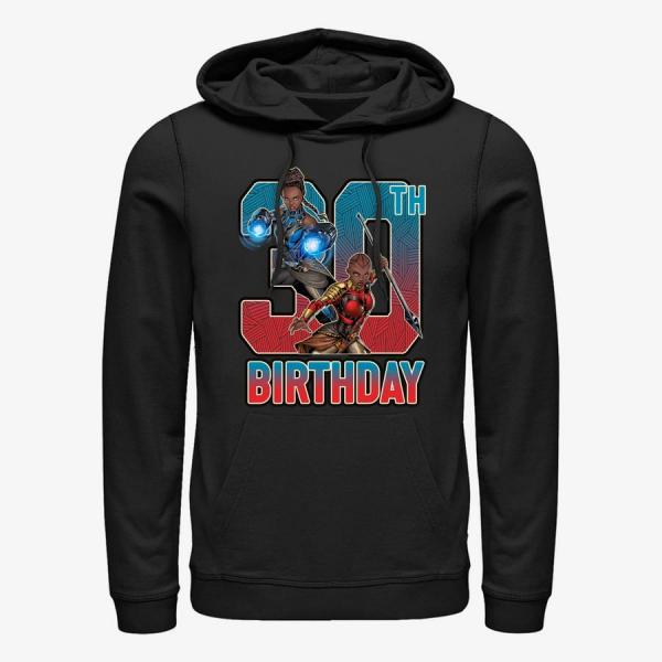 Queens Marvel Avengers Classic - Shuri Okoye 30th Bday Unisex Hoodie Black