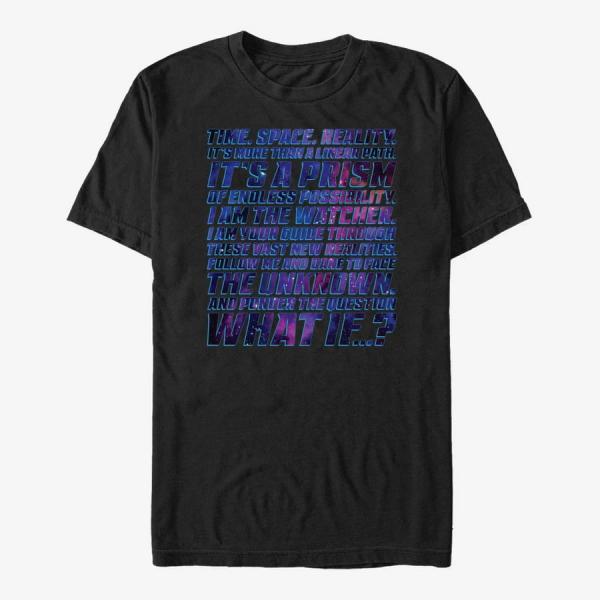 Queens Marvel What If...? - Space Prism Unisex T-Shirt Black