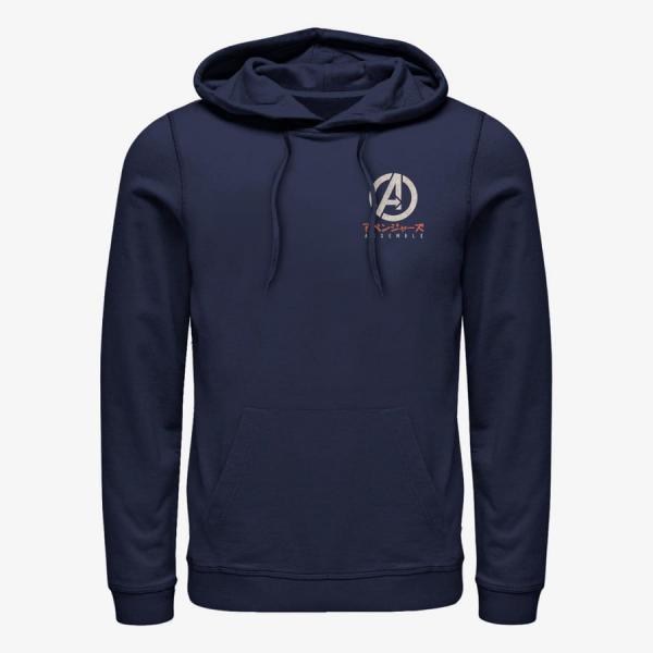 Queens Marvel Avengers Classic - Avengers Assemble Unisex Hoodie Navy Blue