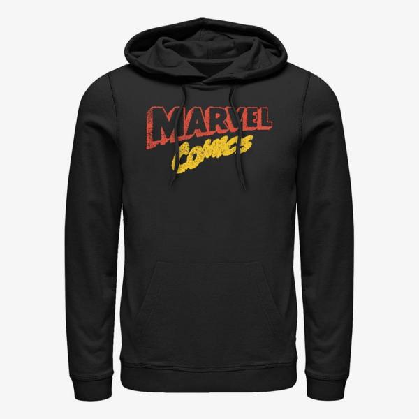 Queens Marvel - RETRO LOGO Unisex Hoodie Black