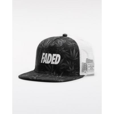 Cayler & Sons GL Faded Budz Trucker Cap Black/ Grey