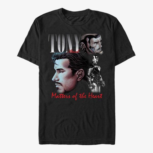 Queens Marvel - Iron Man Homage Unisex T-Shirt Black