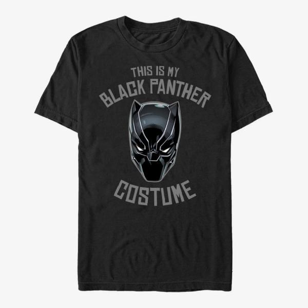 Tričko Merch Marvel Avengers Classic - Panther Costume Unisex T-Shirt Black M