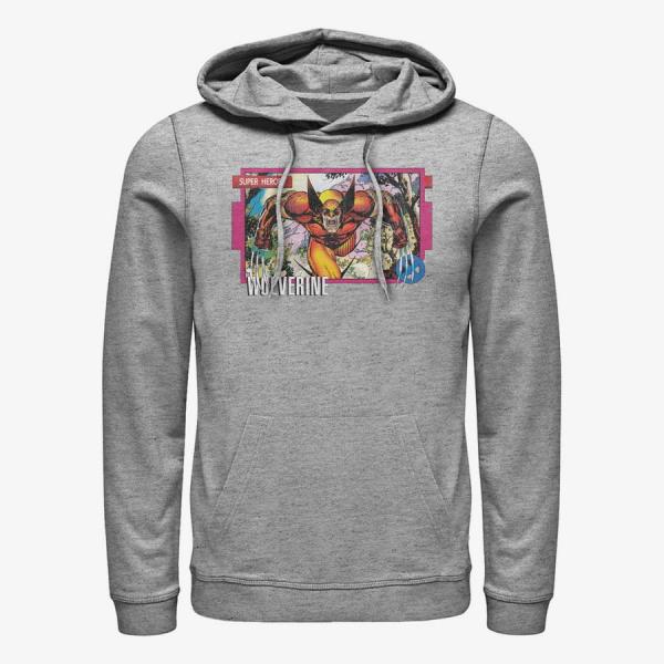 Queens Marvel X-Men - WOLVERINE Unisex Hoodie Heather Grey
