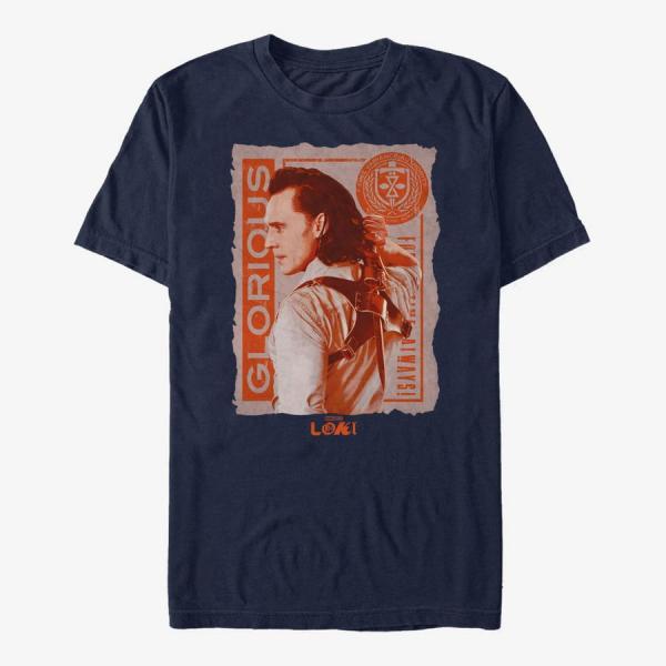 Queens Marvel Loki - The Time Keepers Unisex T-Shirt Navy Blue