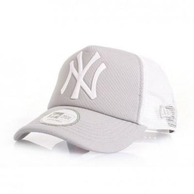 New Era Clean Trucker New York Yankees Grey/ White