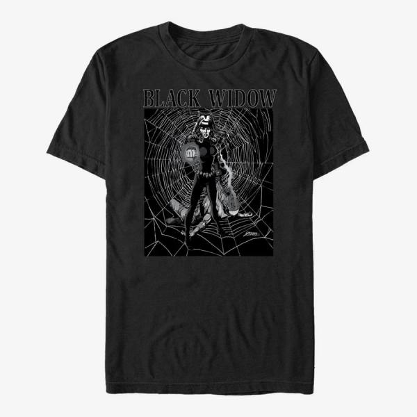 Queens Marvel Avengers Classic - Widow Intense Unisex T-Shirt Black