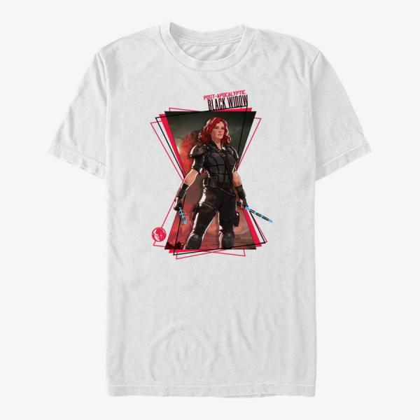 Tričko Merch Marvel What If...? - Apocalyptic Symbol Unisex T-Shirt White S