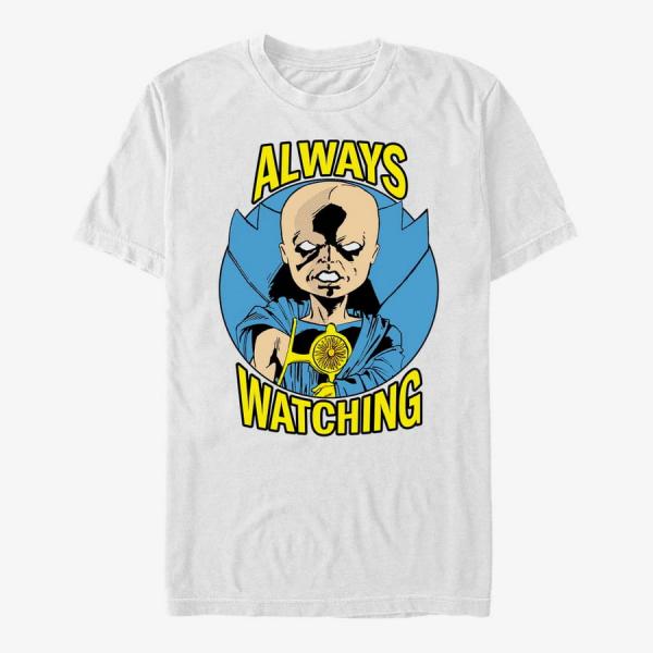 Queens Marvel Classic - Eternal Watcher Unisex T-Shirt White