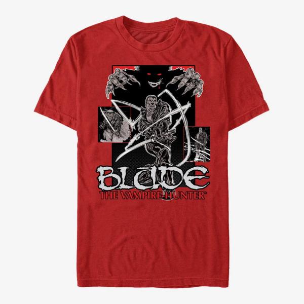 Queens Marvel - Blade Comic Unisex T-Shirt Red