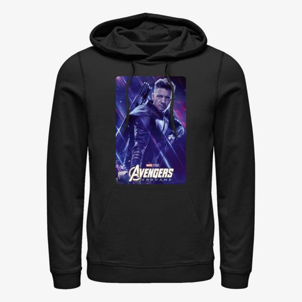 Mikina Merch Marvel Avengers: Endgame - Space Hawk Unisex Hoodie Black L