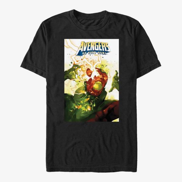 Tričko Merch Marvel Avengers Classic - Avengers No Road Home wk2 Unisex T-Shirt Black S