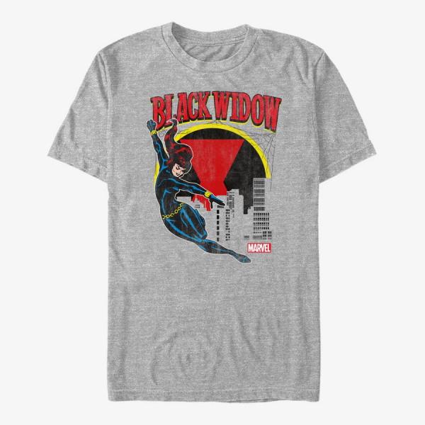 Tričko Merch Marvel Avengers Classic - Web Slinger Unisex T-Shirt Heather Grey S