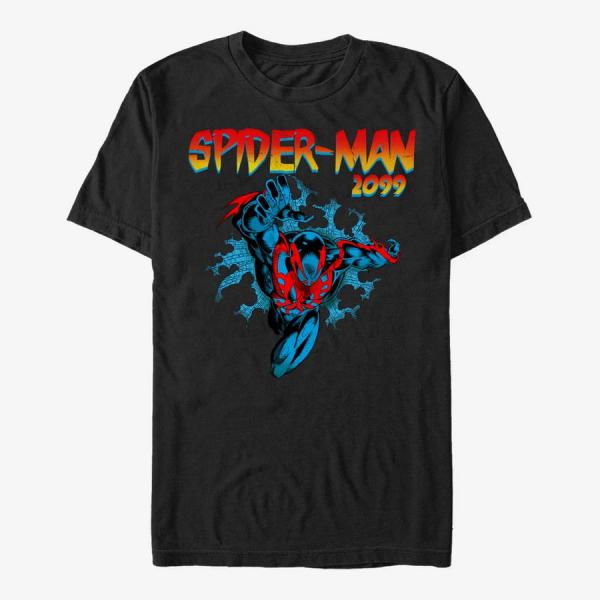 Tričko Merch Marvel Spider-Man Classic - Spiderman-2099 Unisex T-Shirt Black S