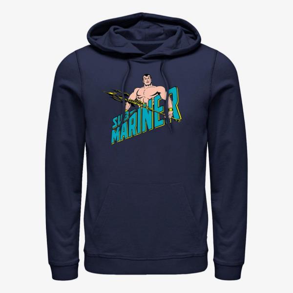 Mikina Merch Marvel - Mariner Overflow Unisex Hoodie Navy Blue XL
