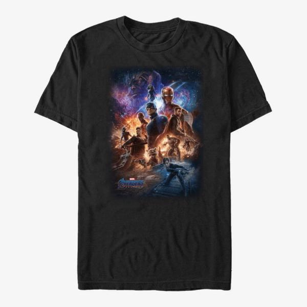 Queens Marvel Avengers: Endgame - Engame Posters Unisex T-Shirt Black