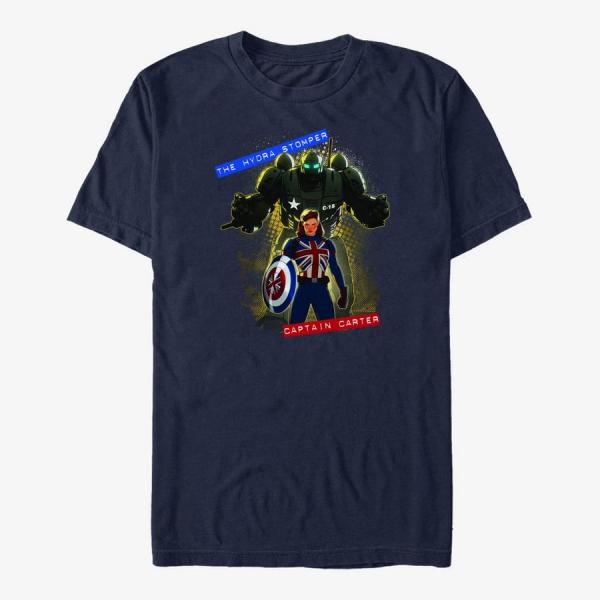 Queens Marvel What If...? - The Hy dra Stomper Unisex T-Shirt Navy Blue