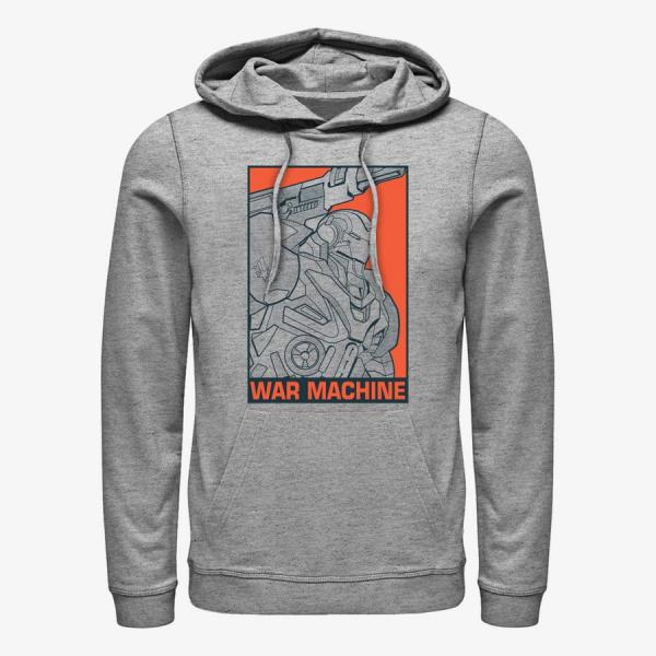 Mikina Merch Marvel Avengers: Endgame - Pop Machine Unisex Hoodie Heather Grey M