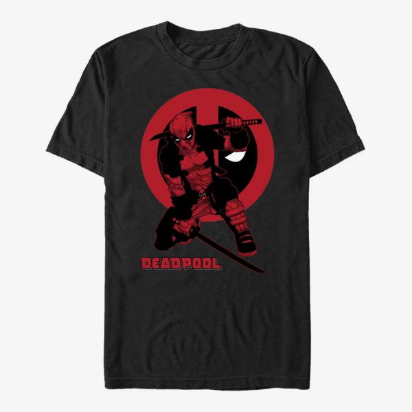 Tričko Merch Marvel Deadpool - Samurai Deadpool Unisex T-Shirt Black M