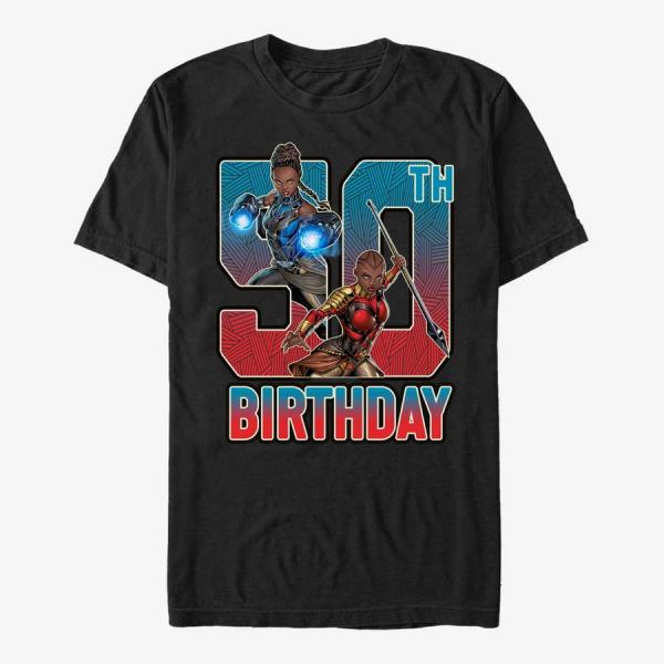 Queens Marvel Avengers Classic - Shuri Okoye 50th Bday Unisex T-Shirt Black