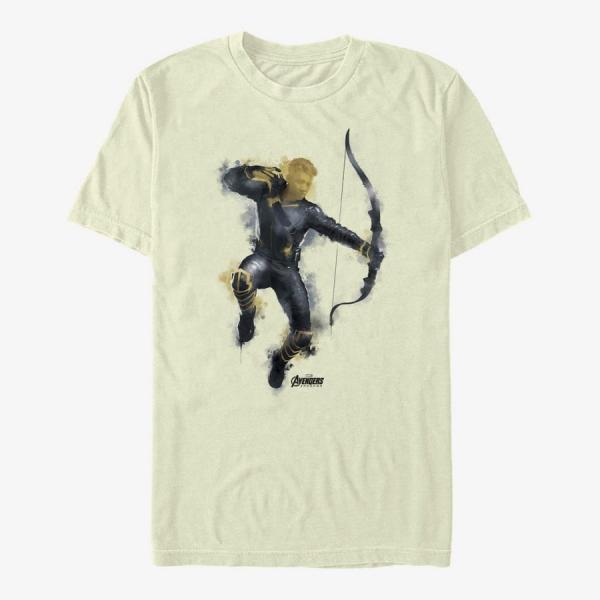 Queens Marvel Avengers: Endgame - Painted Hawk Unisex T-Shirt Natural