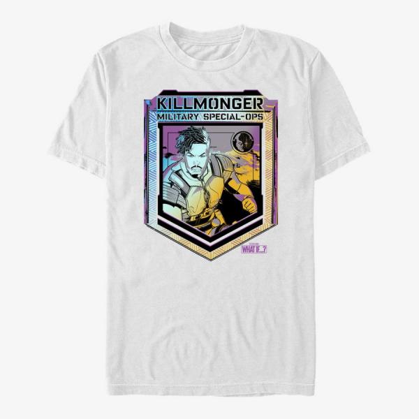 Queens Marvel What If...? - PsyKill Ops Unisex T-Shirt White