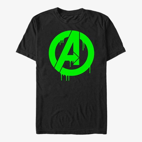 Queens Marvel Avengers Classic - Oozing Avengers Unisex T-Shirt Black