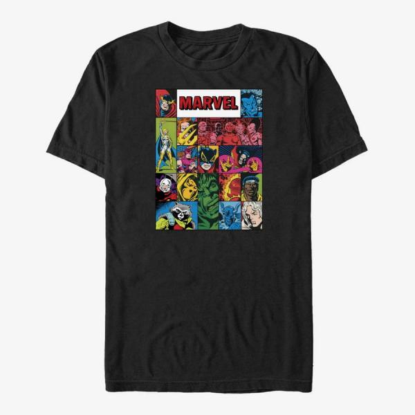 Queens Marvel - FOOM Heroes Unisex T-Shirt Black
