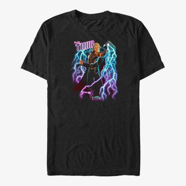 Queens Marvel What If...? - Here To Party Unisex T-Shirt Black