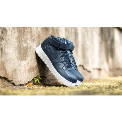 NIKELAB Air Force 1 Mid Obsidian/ Obsidian-White