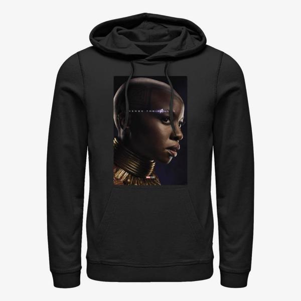 Mikina Merch Marvel Avengers: Endgame - Okoye Unisex Hoodie Black M